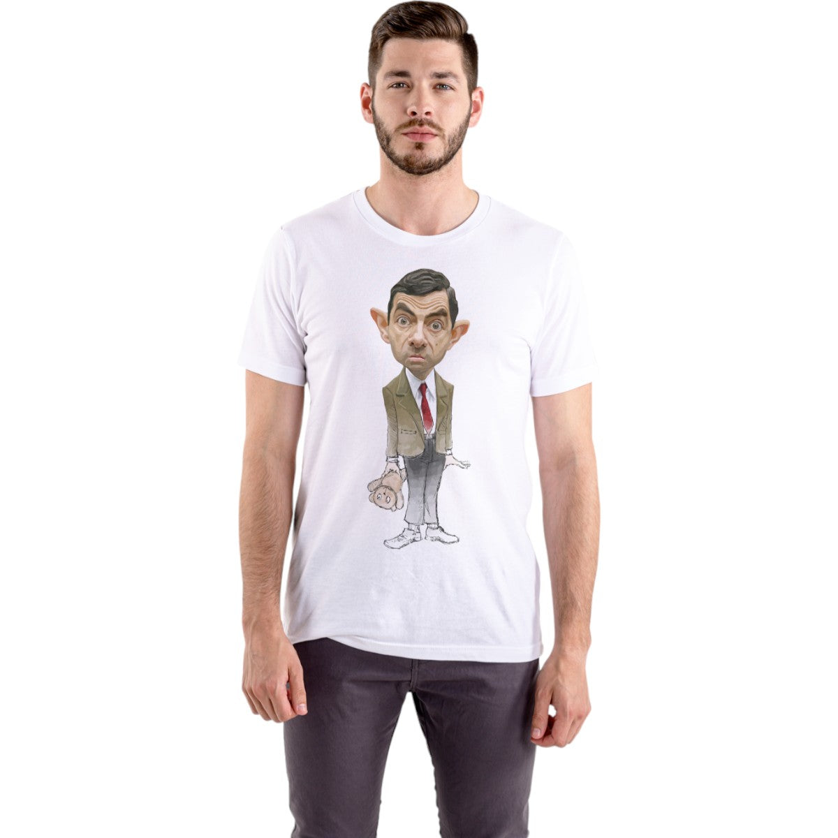 Polera UNISEX Mr. Bean / Rowan Atkinson 100% Algodón