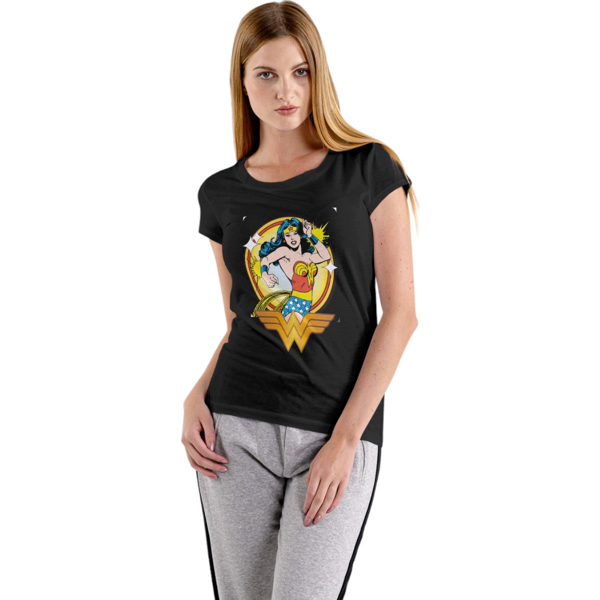 Polera MUJER Mujer Maravilla 100% Algodón