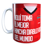 Taza Personalizado con Apellido y Numero, Diseño ÑUBLENSE