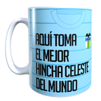 Taza Personalizado con Apellido y Numero, Diseño O´HIGGINS