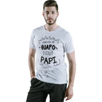 LIQUIDACIÓN Polera UNISEX Frase Papá SOY PAPI 100% Algodón
