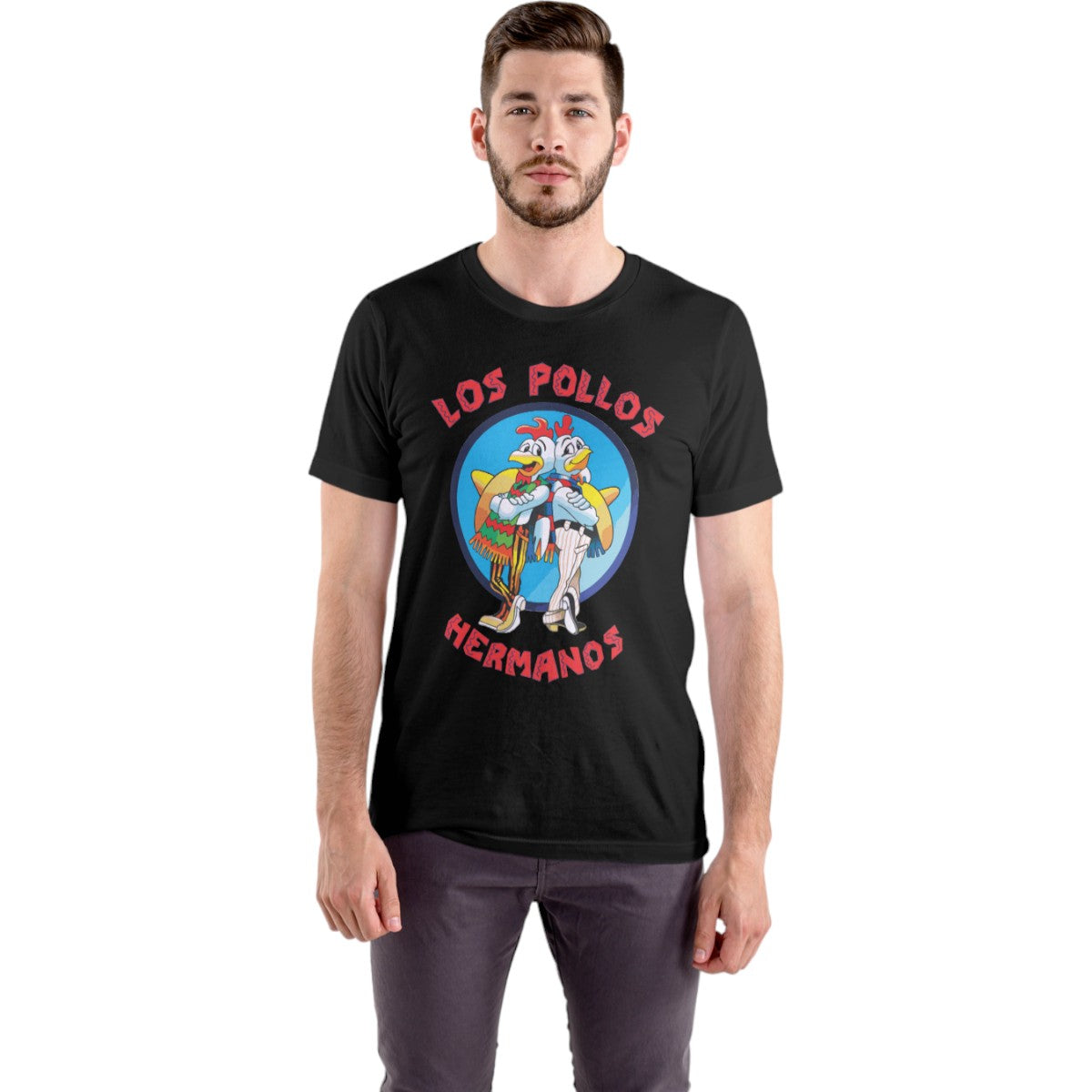 Polera UNISEX Breaking Bad / Los Pollos Hermanos 100% Algodón