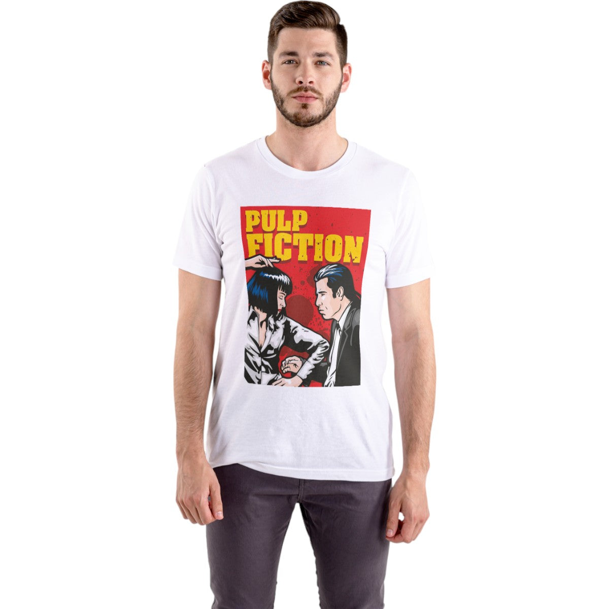 Polera UNISEX Pulp Fiction / Quentin Tarantino 100% Algodón