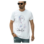 Polera UNISEX Dua Lipa Trazos 100% Algodón