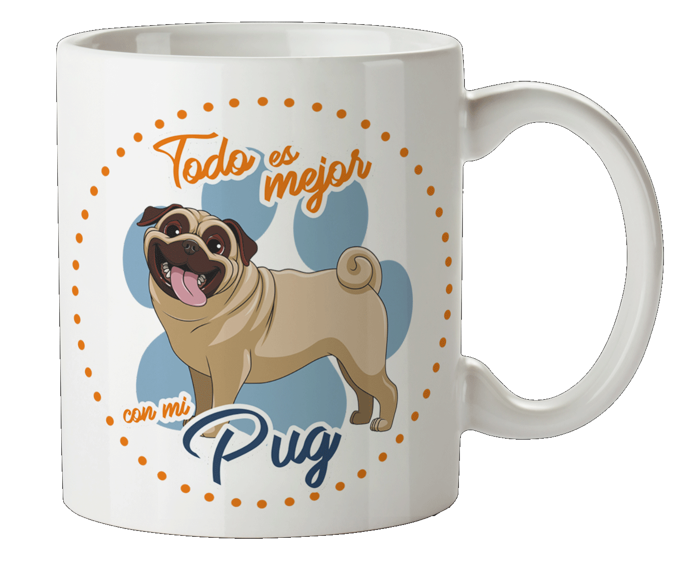 Taza Personalizada con Nombre de Mascota, GATOS Y PERROS