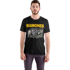 Polera UNISEX Ramones / Integrantes Cartoon 100% Algodón