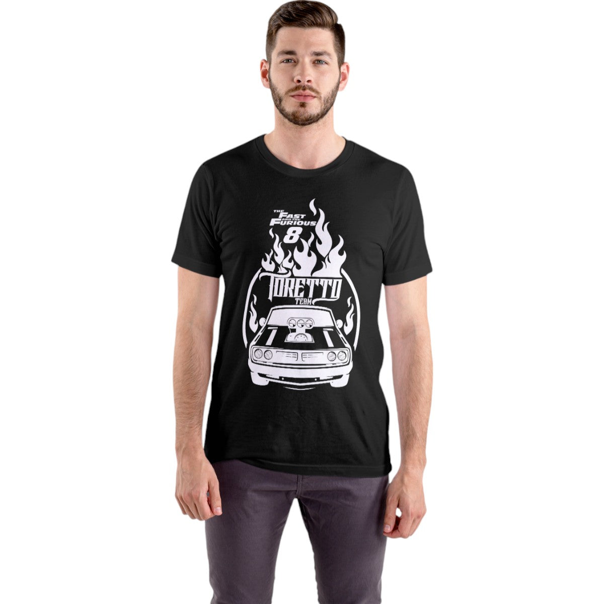 Polera UNISEX Rapido Y Furioso 8 / Team Toretto 100% Algodón
