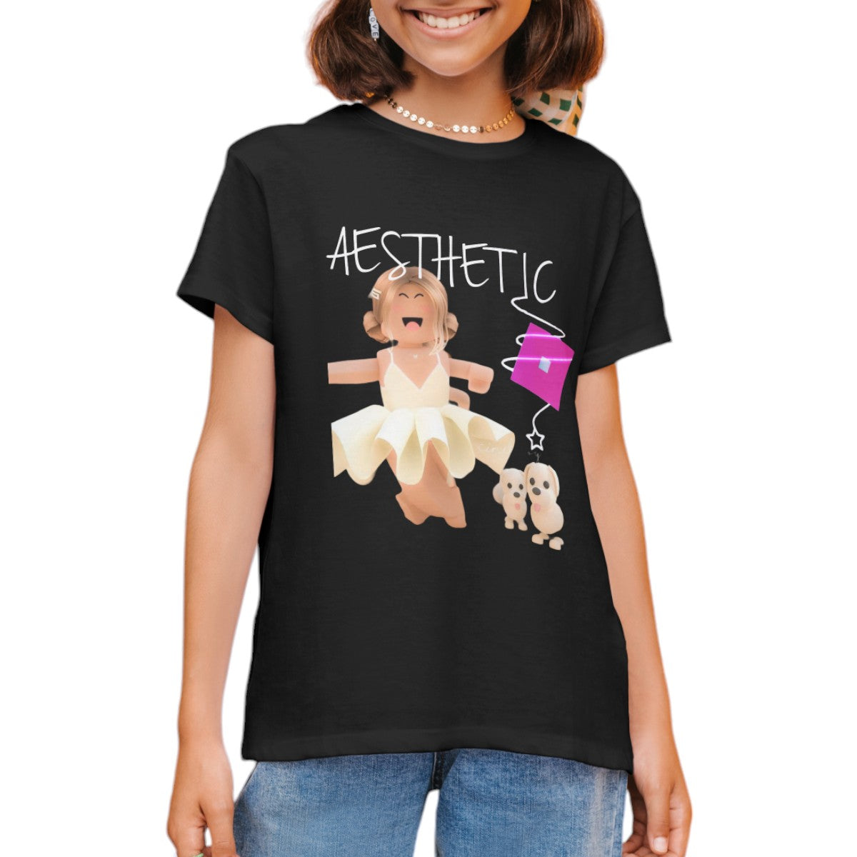 Polera Aesthetic ROBLOX (100% algodón)