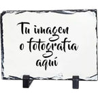Cuadro Cerámica Roca Personalizado Con Foto 14x19cm