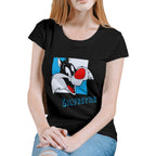 Polera Mujer Gato Silvestre / Looney Tunes (100% algodón)