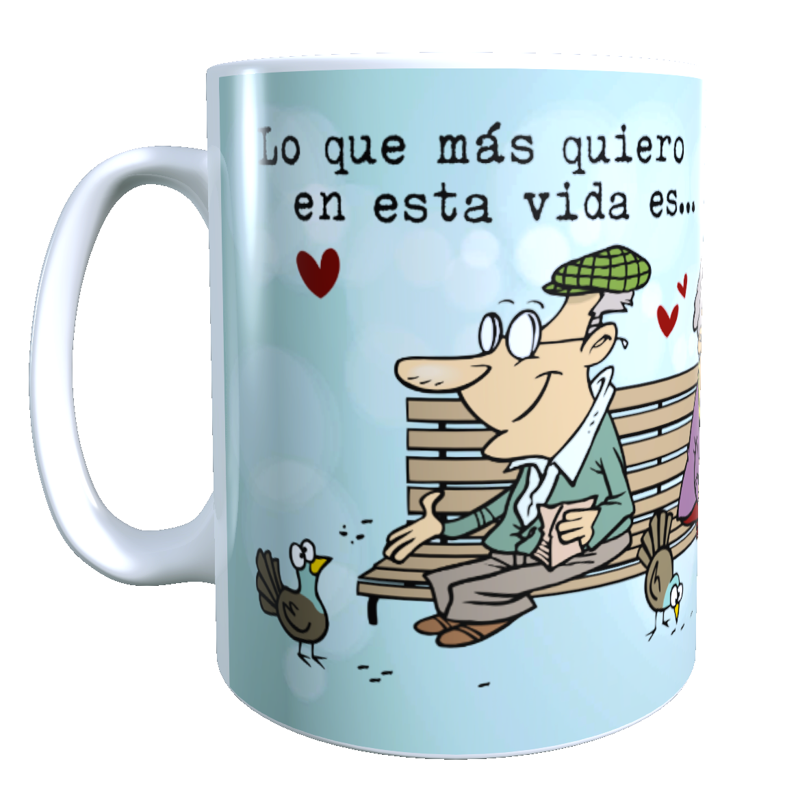 Taza Frases San Valentín / Envejecer Contigo