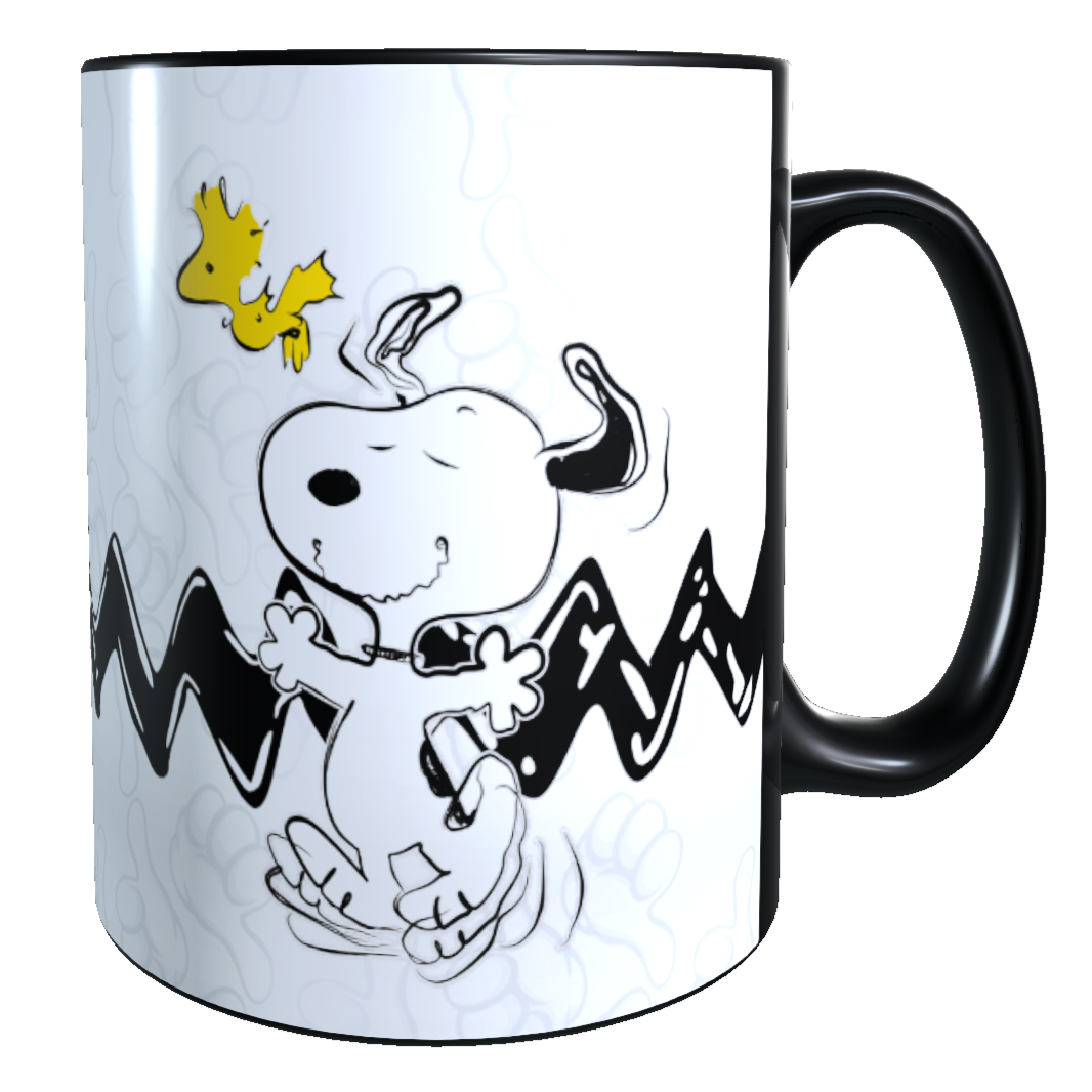 Taza - Tazón MAGICO Cambia Color - Snoopy