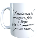 Taza Personalizada con Foto, imagen o logo SIN EDICIÓN
