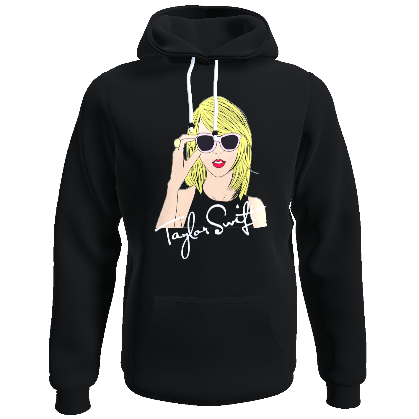 Poleron Canguro con Capucha Taylor Swift - Swiftie (100% Algodon)