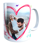 Taza Personalizada con Foto, POR SI ME OLVIDÉ... TE AMO San Valentín