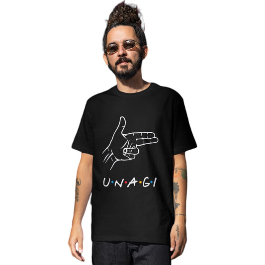 Polera UNISEX Friends / UNAGI 100% Algodón