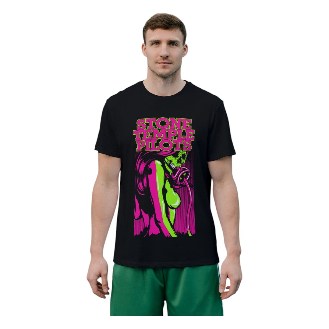 Polera UNISEX Stone Temple Pilots STP 100% Algodón