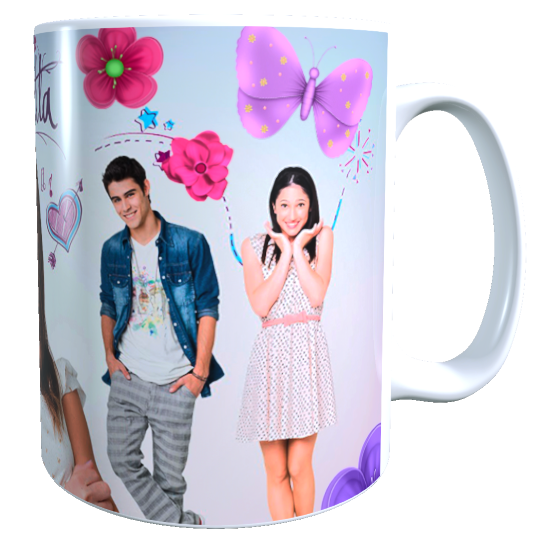 Taza - Tazón Violetta - Programa Infantil Disney