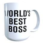 Taza - Tazón GRANDE 15 Onzas The Office - World's Best Boss