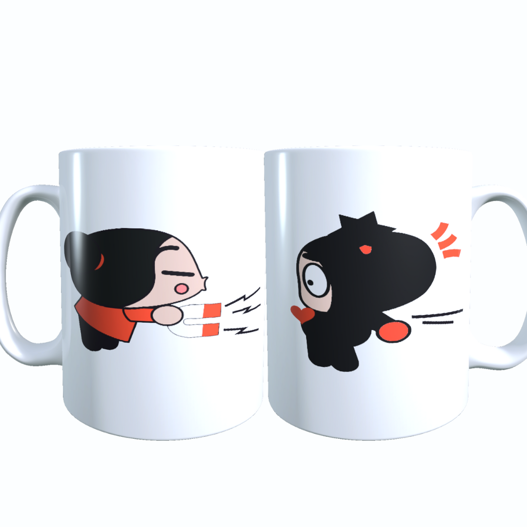 Pack 2 Tazas San Valentín / Puca Y Garu