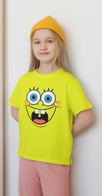 Polera Infantil Bob Esponja (100% algodón)