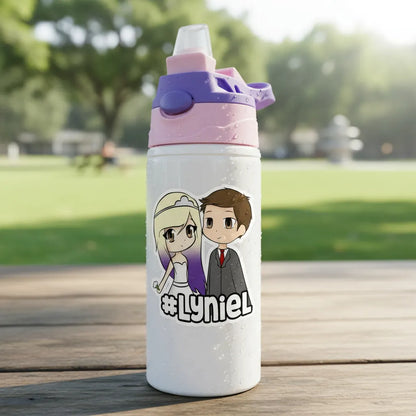 Botella Escolar Lyna Vallejos, Youtuber Roblox 500 ml