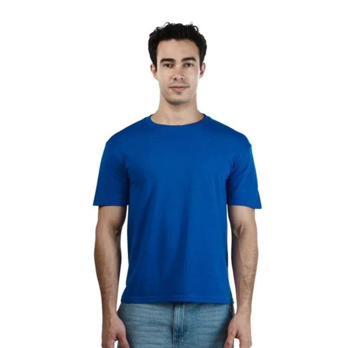 Polera Lisa Algodón 100% Premium Manga Corta Nacional Unisex Hq
