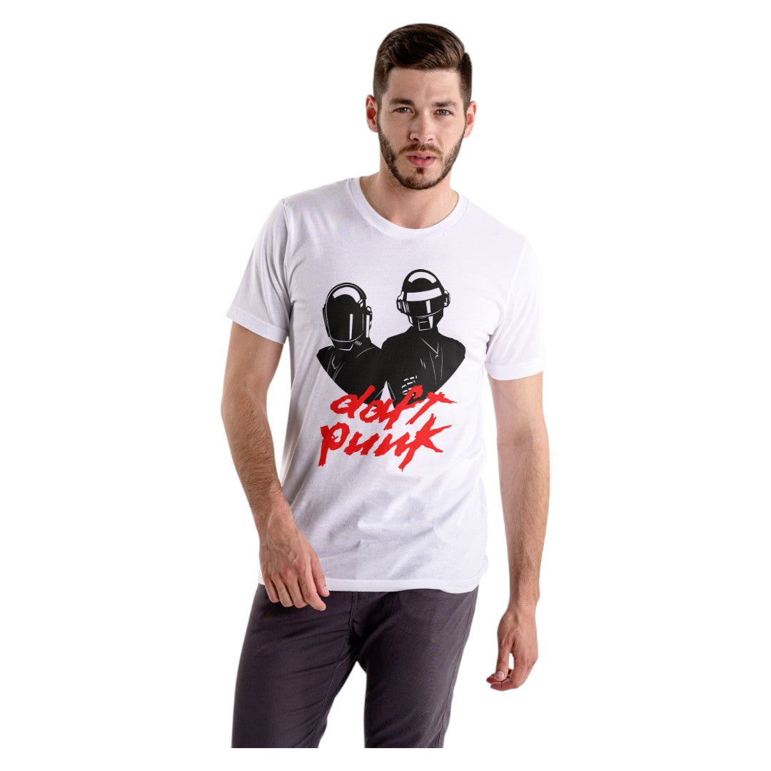 Polera Daft Punk (100% Algodón)