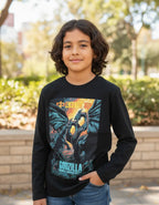 LIQUIDACIÓN Polera INFANTIL Godizilla Manga larga 100% Algodón