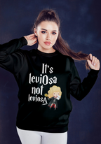 LIQUIDACIÓN Polerón Polo UNISEX Hermione Harry Potter / Leviosa 100% Algodón