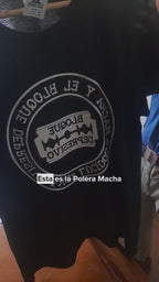 Polera Macha y el Bloque Depresivo 100% Algodón