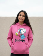 Poleron Canguro con Capucha Snoopy / Astronauta 100% Algodón