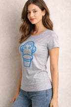 LIQUIDACIÓN Polera MUJER 31 minutos / Tulio 100% Algodón