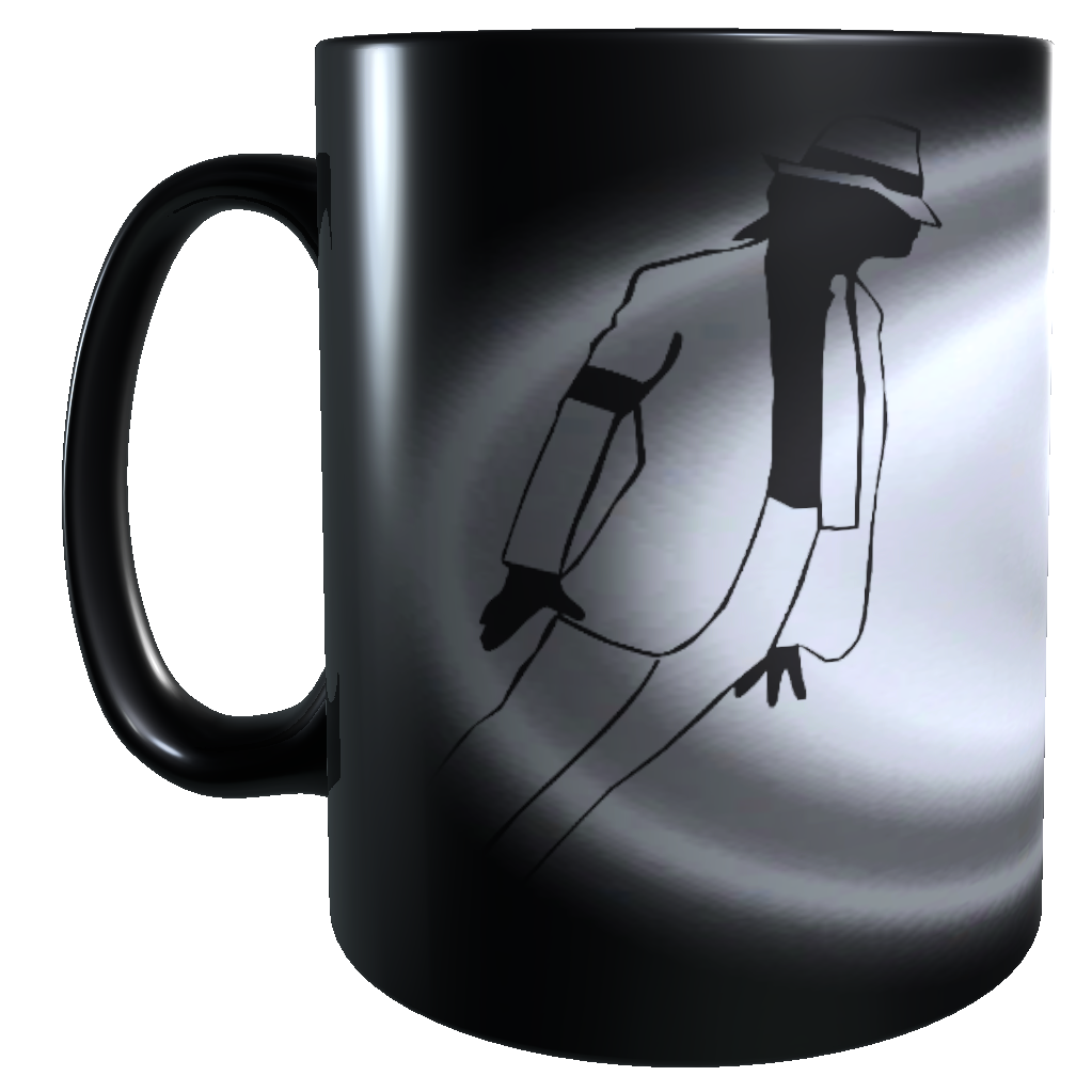 Taza - Tazón MAGICO Cambia Color - Michael Jackson
