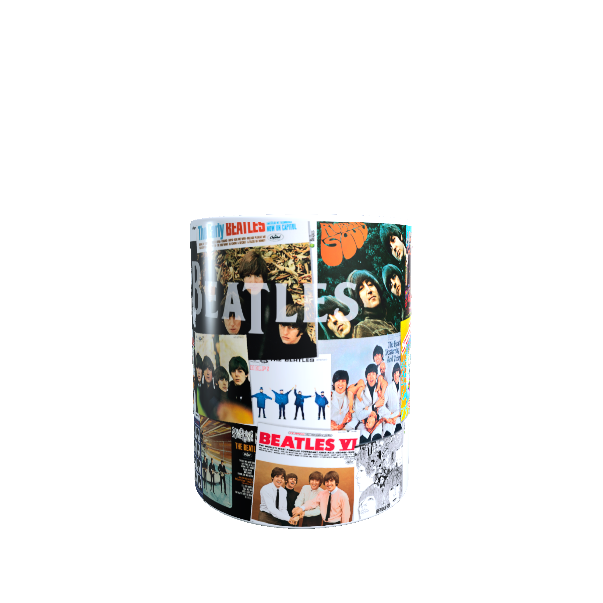 Taza - Tazón The Beatles (Portadas de Discos)