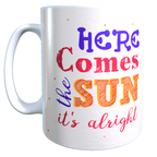 Taza - Tazón The Beatles- Here Comes The Sun..