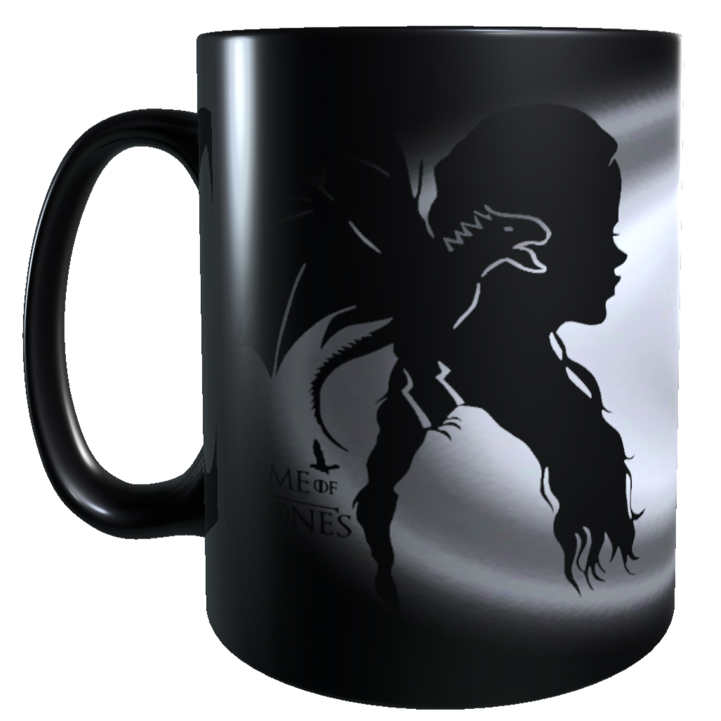 Taza - Tazón MAGICO Cambia Color -  Daenerys Targaryen / Game Of thrones