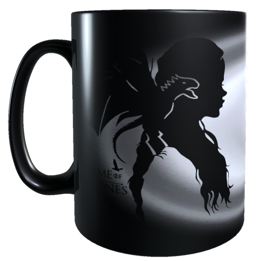 Taza - Tazón MAGICO Cambia Color -  Daenerys Targaryen / Game Of thrones