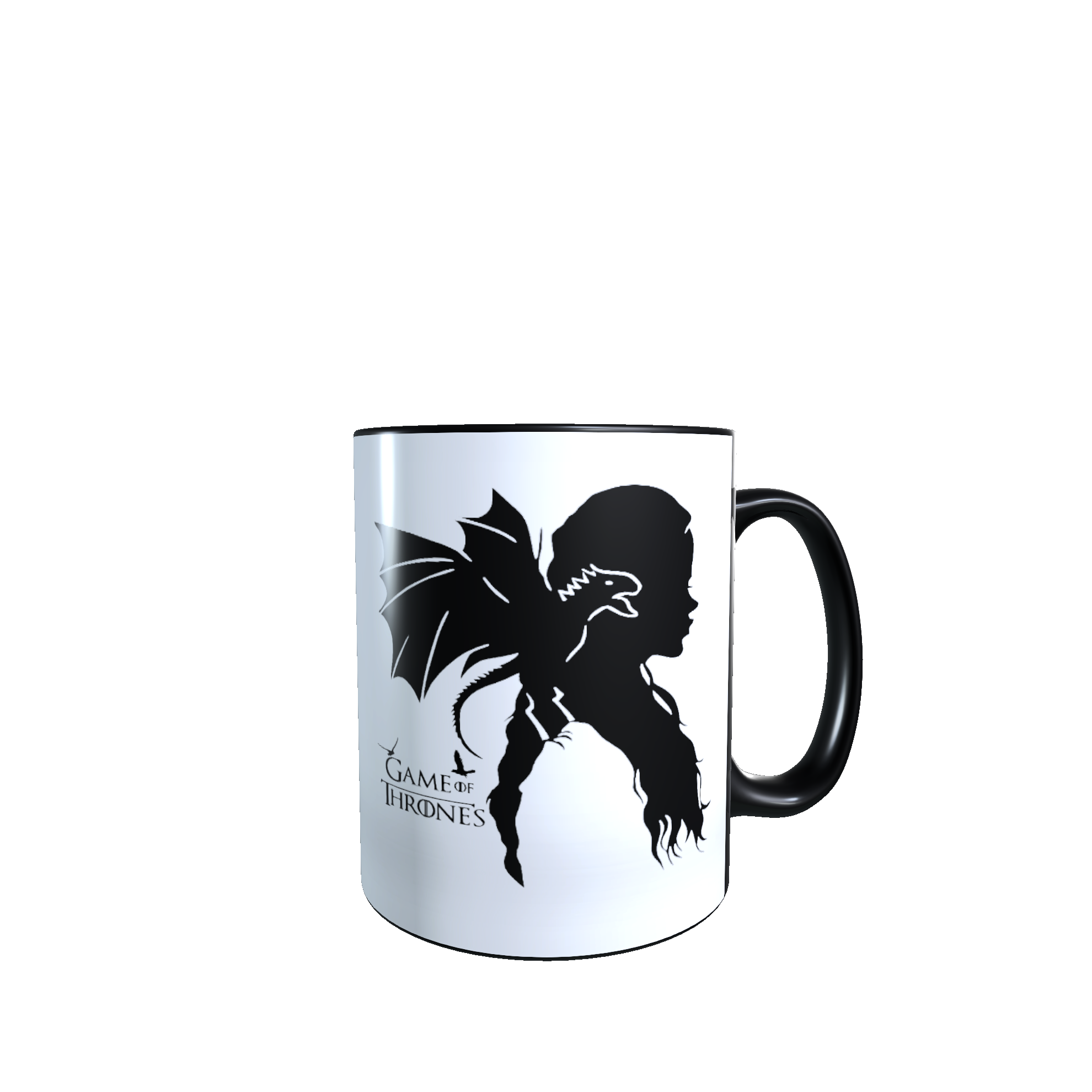 Taza - Tazón MAGICO Cambia Color -  Daenerys Targaryen / Game Of thrones