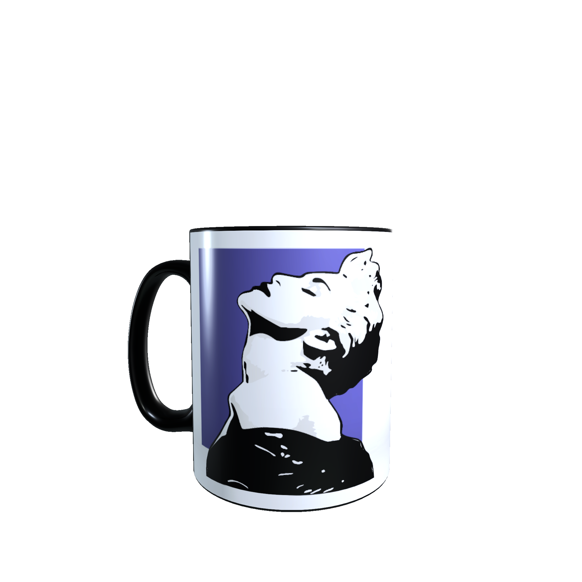 Taza - Tazón MAGICO Cambia Color - Madonna (morado)