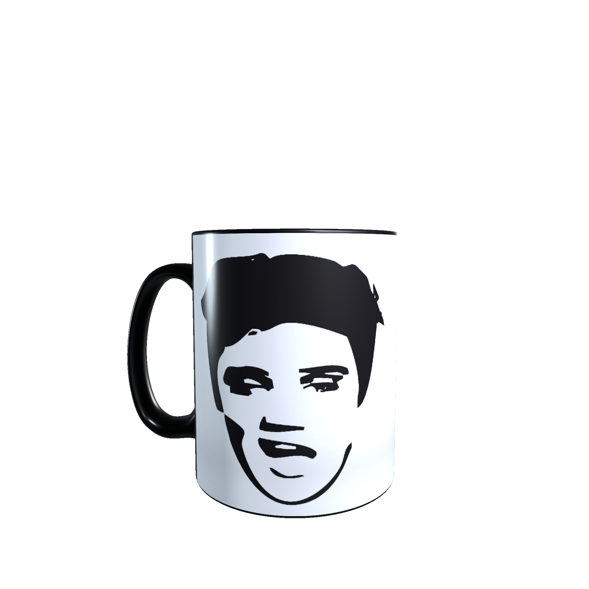 Taza - Tazón MAGICO Cambia Color - Elvis Presley (cara)