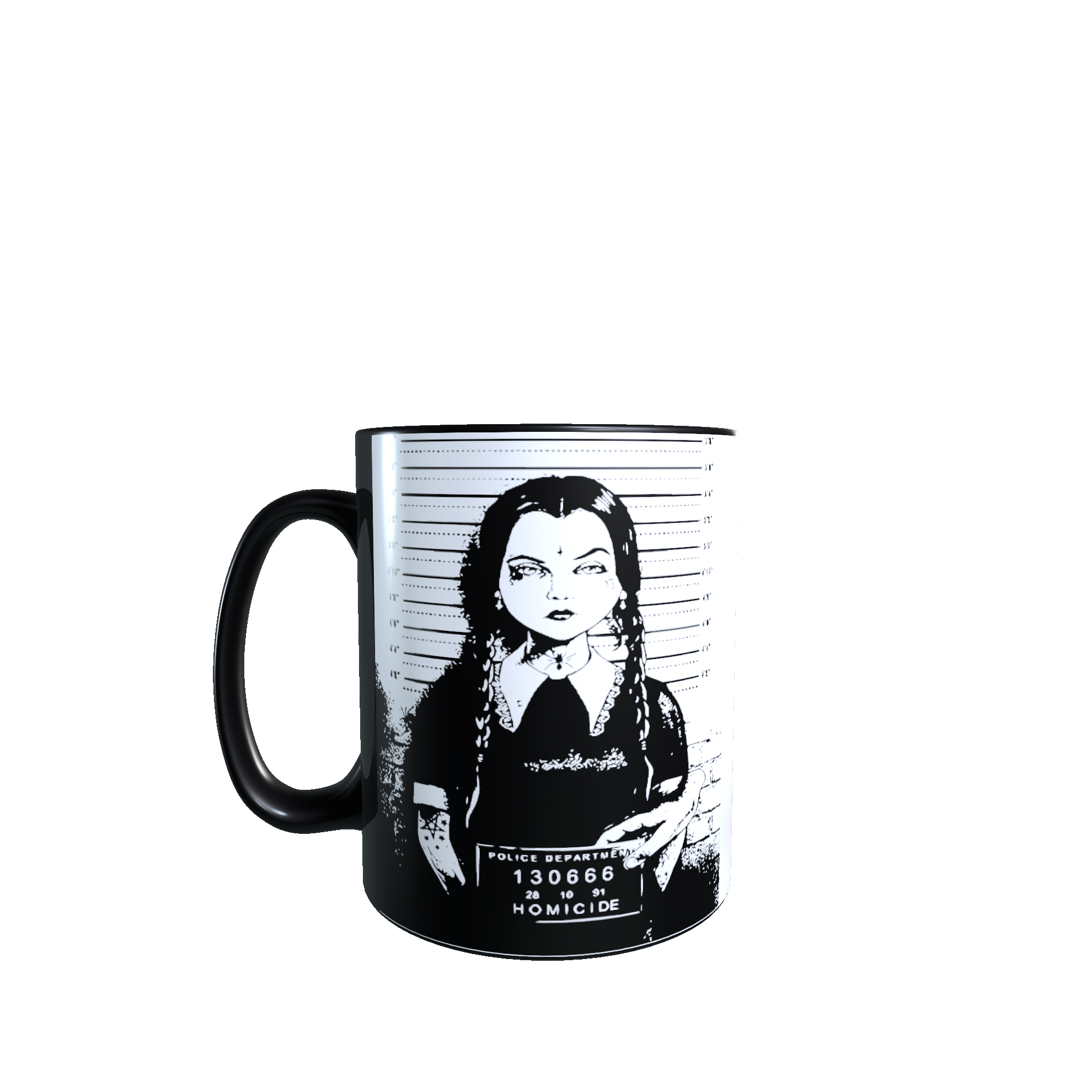 Taza - Tazón MAGICO Cambia Color - Merlina / Familia Addams