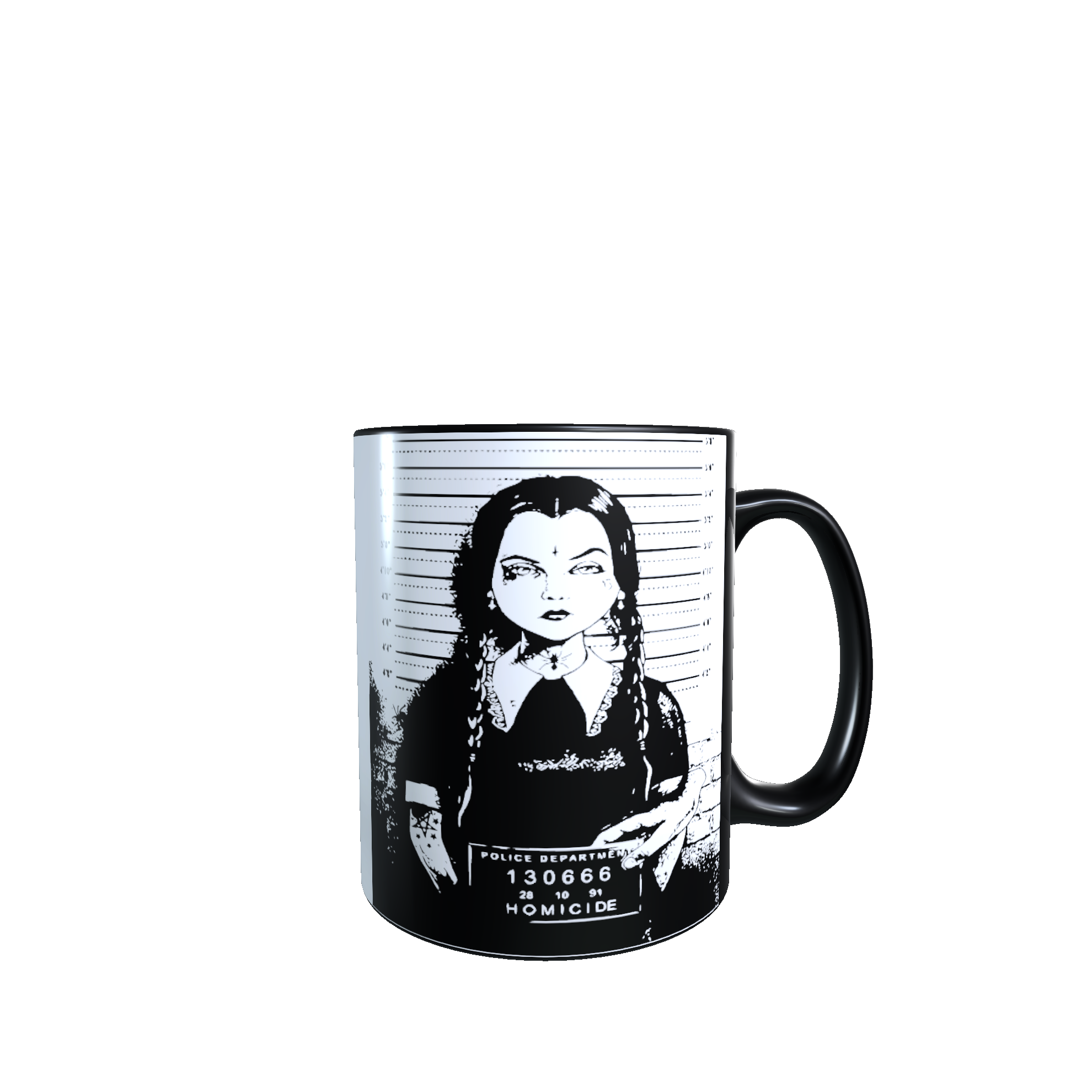 Taza - Tazón MAGICO Cambia Color - Merlina / Familia Addams