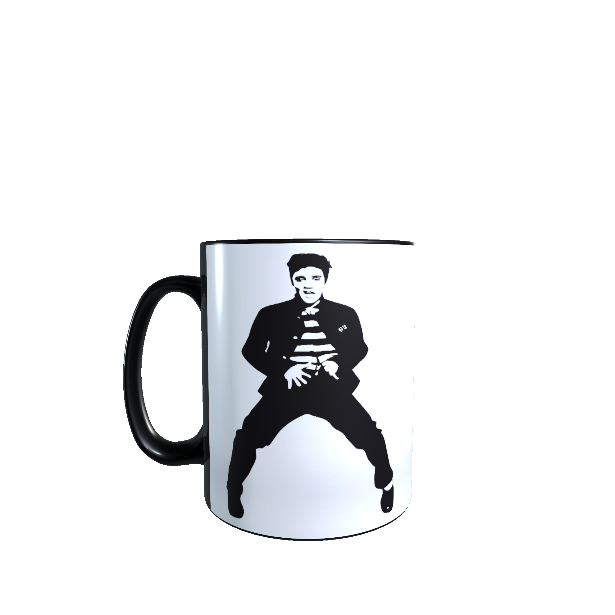 Taza - Tazón MAGICO Cambia Color - Elvis Presley