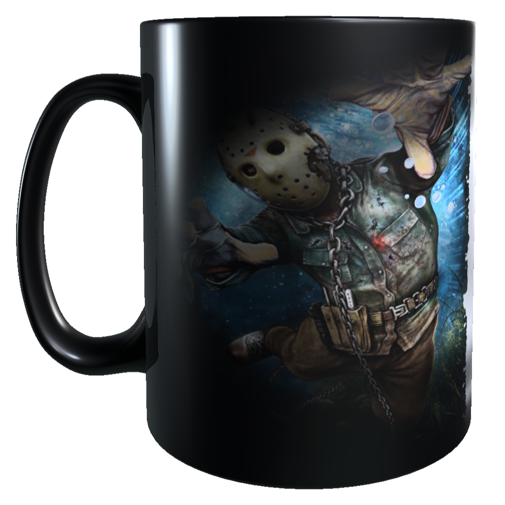 Taza - Tazón MAGICO Cambia Color -  Jason Voorhees / Viernes 13