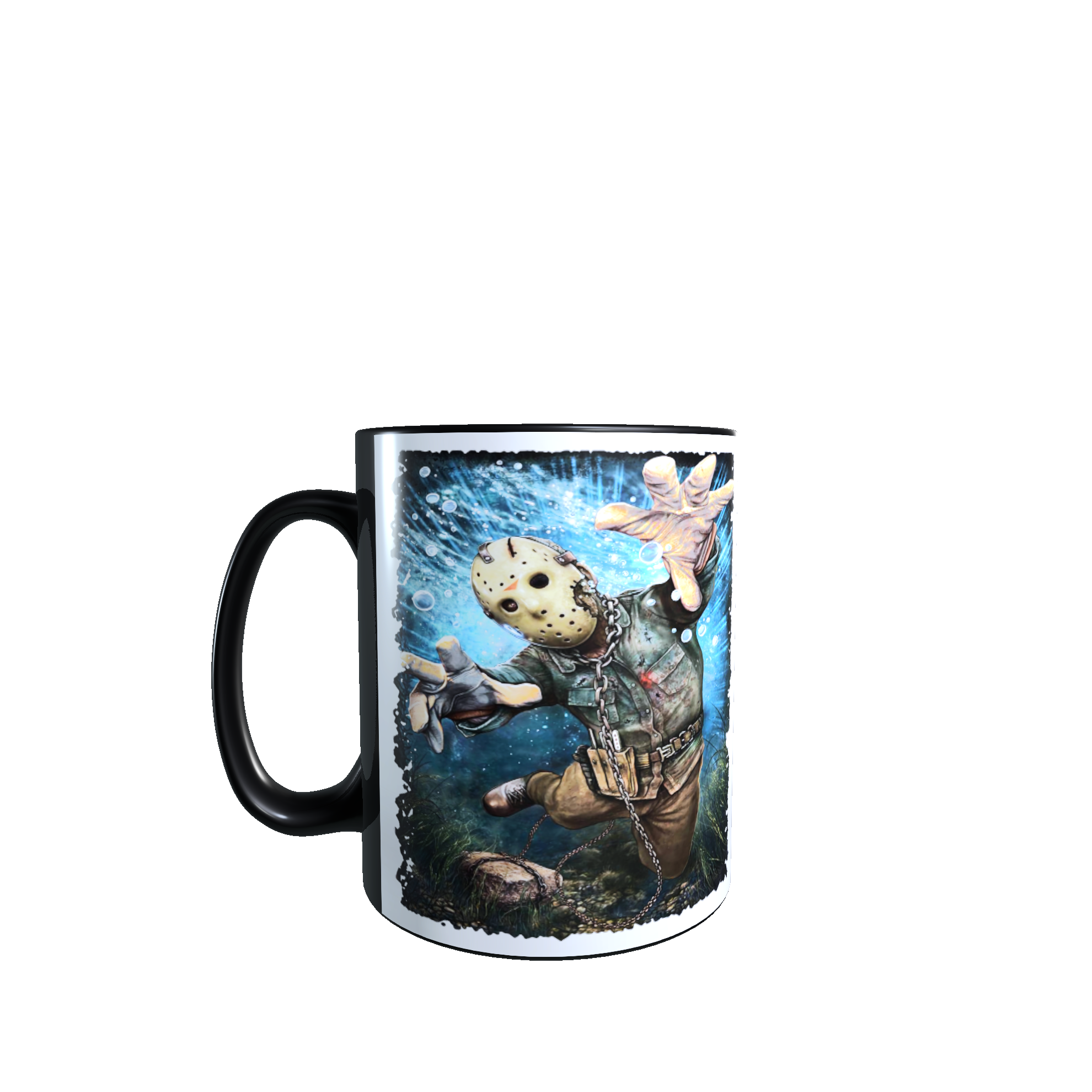 Taza - Tazón MAGICO Cambia Color -  Jason Voorhees / Viernes 13