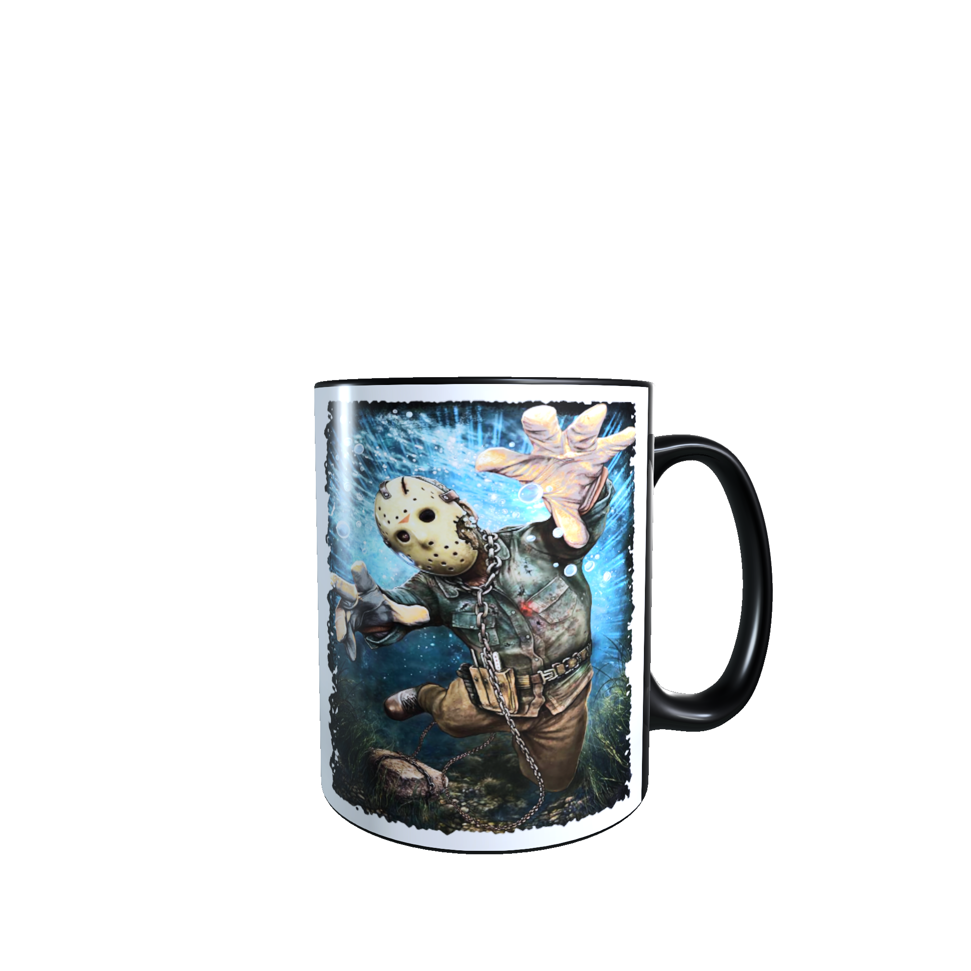 Taza - Tazón MAGICO Cambia Color -  Jason Voorhees / Viernes 13