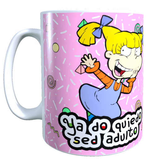 Taza - Tazón Rugrats - Angelica / Aventuras en Pañales
