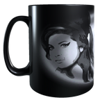 Taza - Tazón MAGICO Cambia Color - Amy Winehouse (gris)