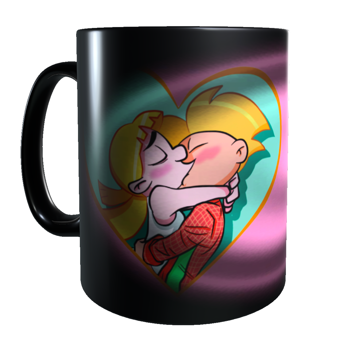 Taza - Tazón MAGICO Cambia Color - Hey Arnold - Arnold y Helga